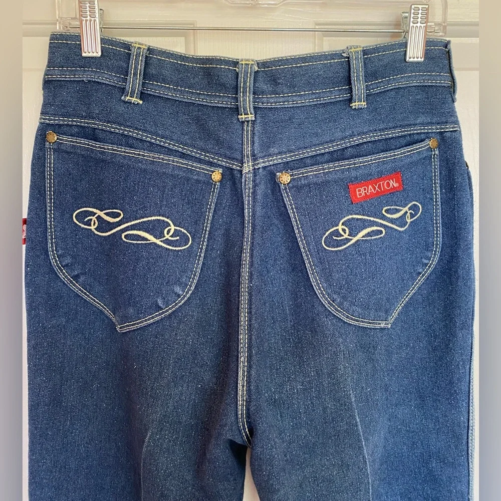 VINTAGE Braxton Stretch Jeans 1980 - Picture 10 of 15
